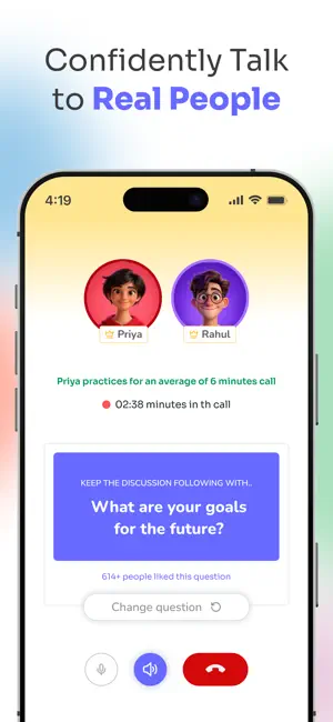 MySivi AI English Speaking App iPhone screenshot 4