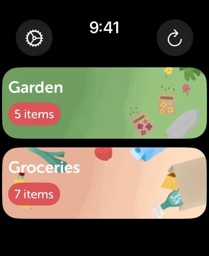 Screenshot #2 pour Bring! Grocery Shopping List