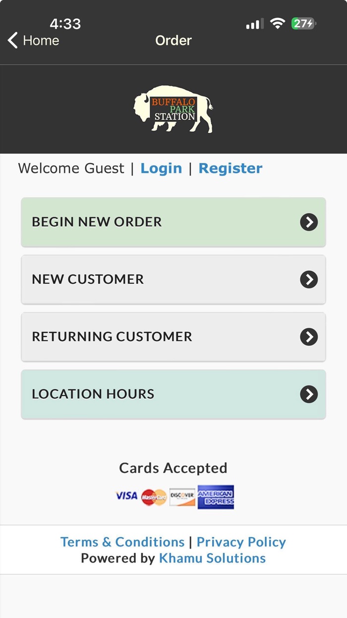 Buffalo Park Station