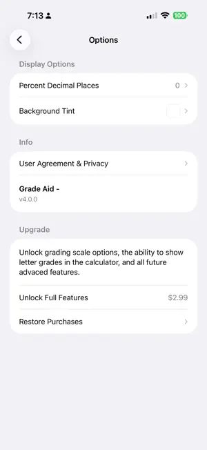 Grade Aid - screenshot 2