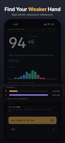 Drum Coach: Rudiment Trainer Screenshot 4 of 7