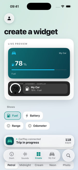 CarWidgets: Car Dashboard Screenshot 6 of 10