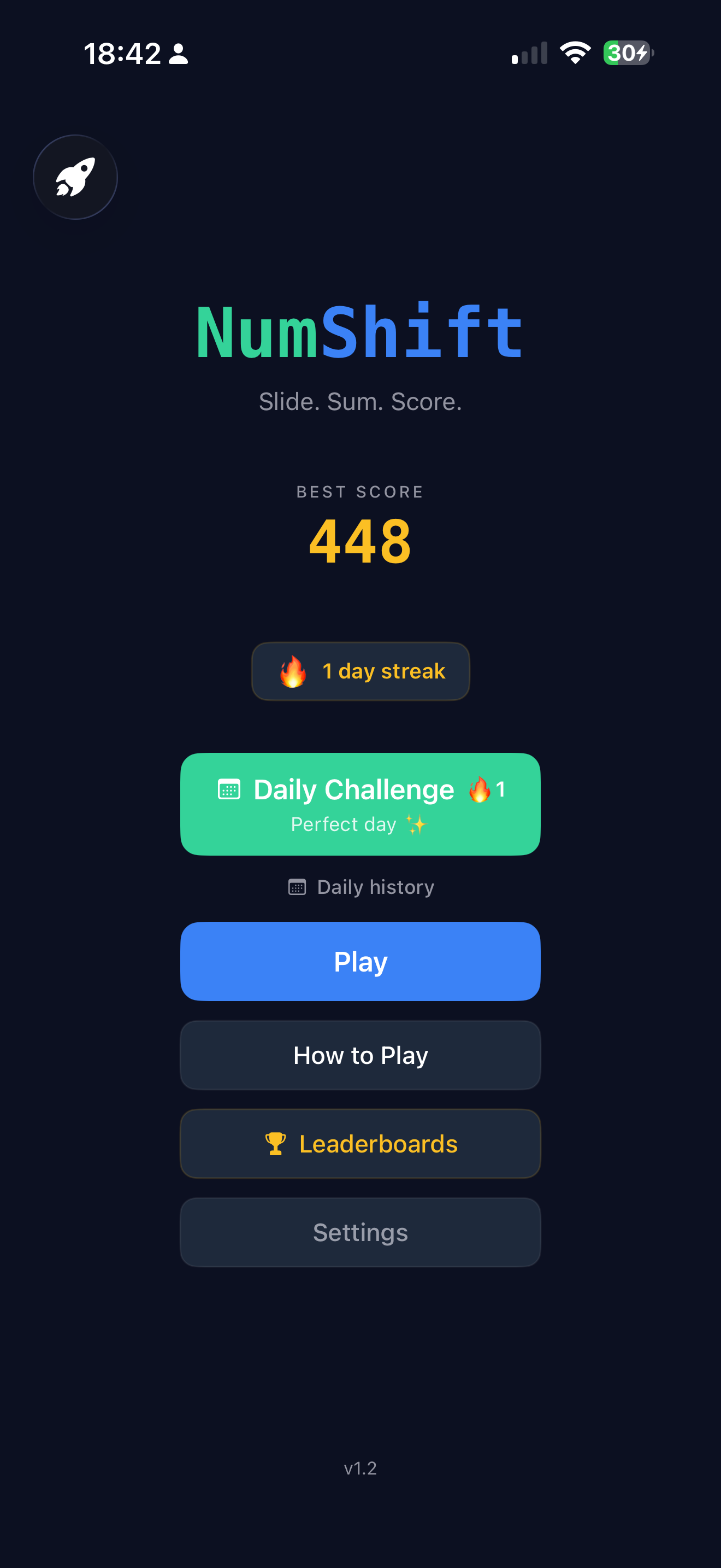 NumShift! screenshot 2