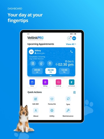Vetlink Pro Mobile iPad screenshot