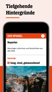 der spiegel - nachrichten iphone bildschirmfoto 2