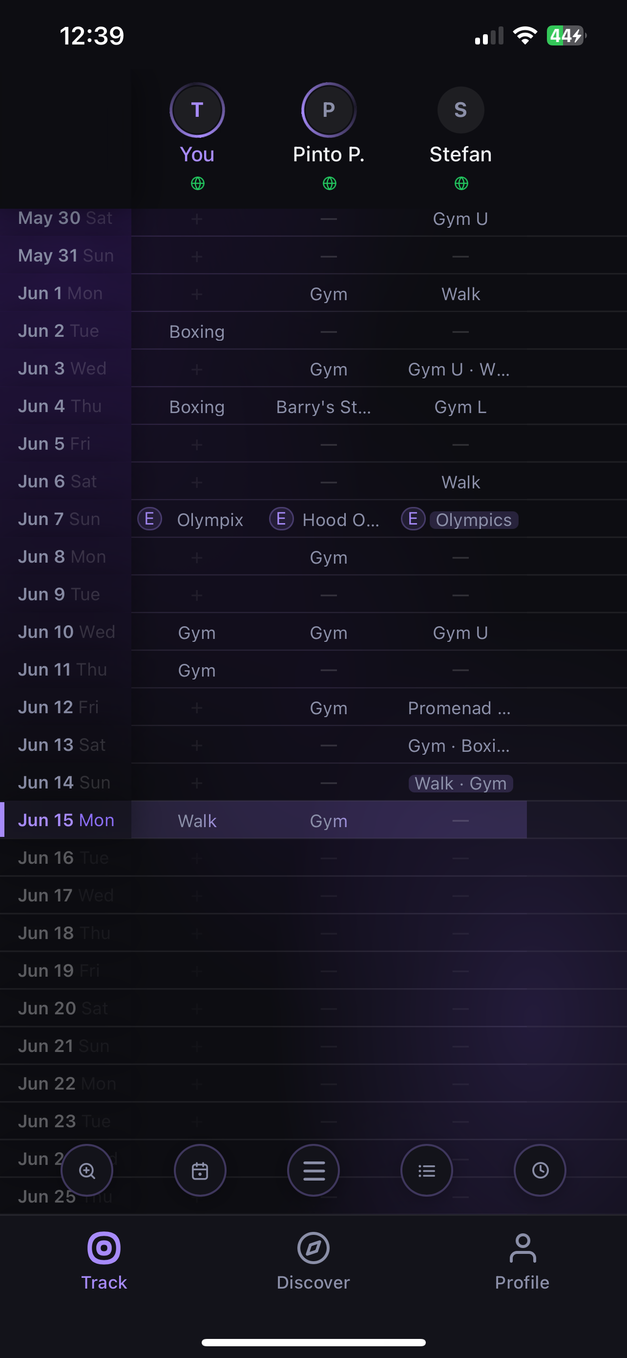 Tracks: Activity Log screenshot 4