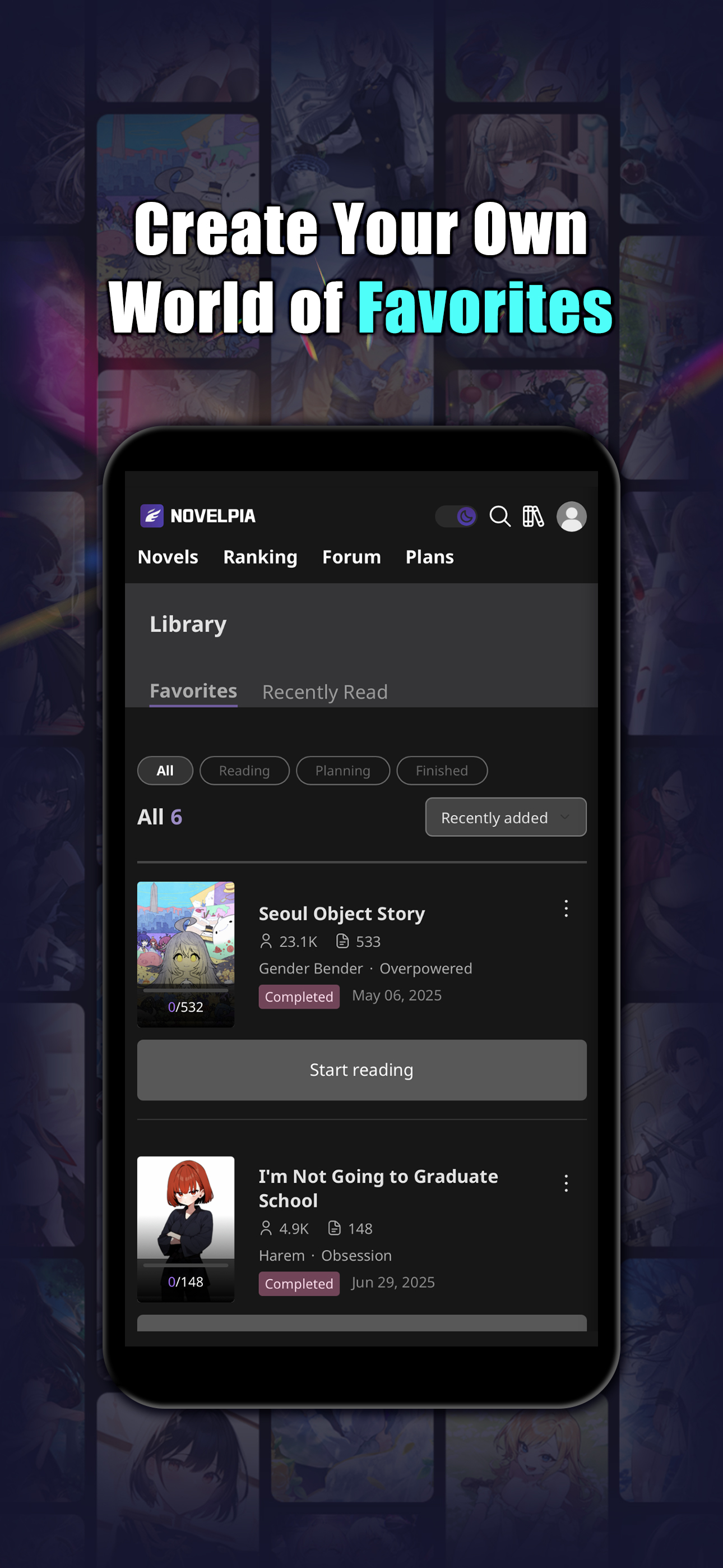 Novelpia - Unlimited Webnovels