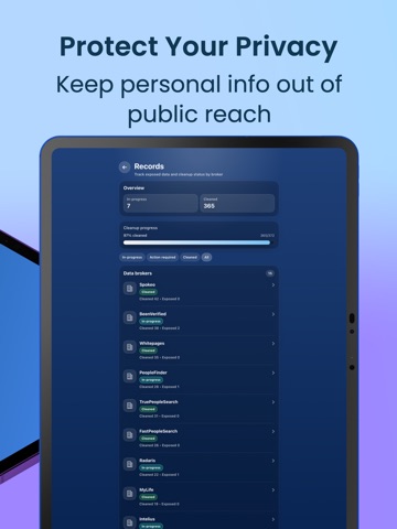 Scrubl: Hacker Protection iPad screenshot