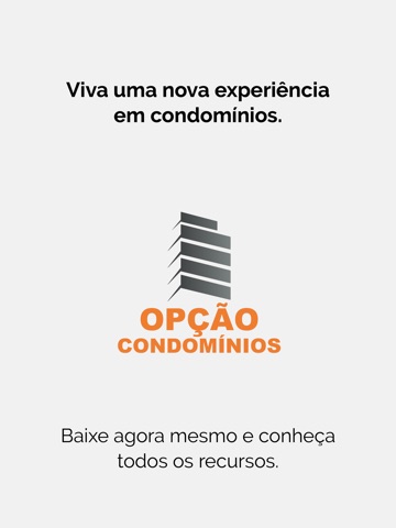 Opção Condomínios Adm iPad screenshot