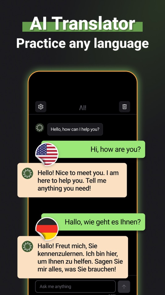 #5. AI! Chatbot Assistant Ask AI (iOS) Podle: GRIMLAX TRADE, S.L.