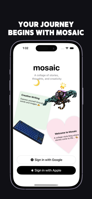 mosaic blog Screenshot 1 of 7