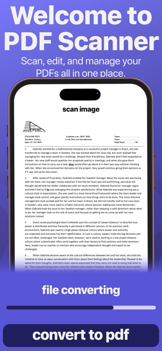 PDF Editor & Scanner:PDF Tools Screenshot 1 of 8