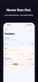 Tracktide - Injection Tracker screenshot