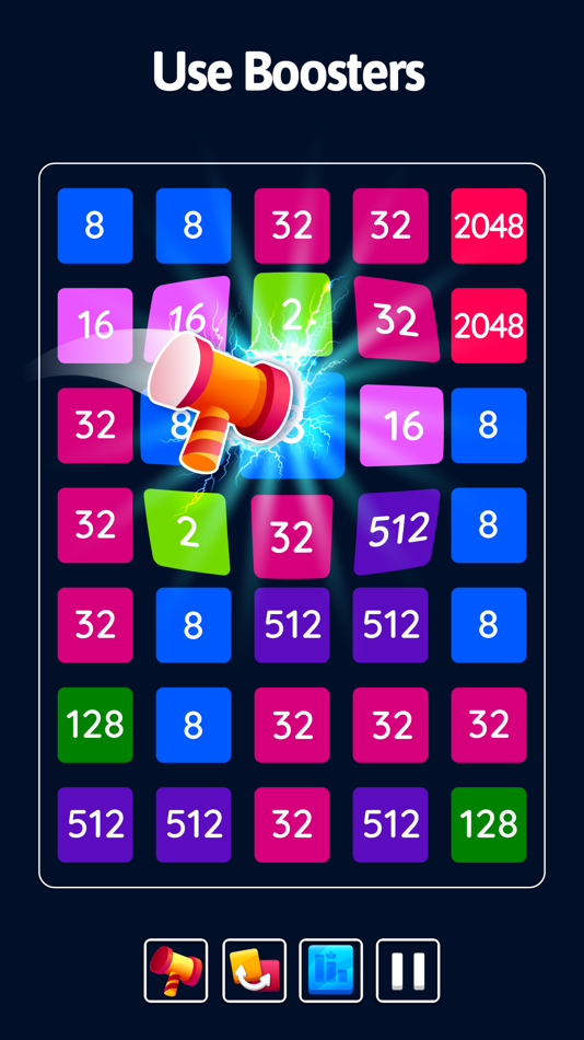 #2. 2048 Blast: Merge Numbers 2248 (iOS) 由: UNICO STUDIO