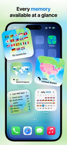 Stamps - Travel Tracker Screenshot 3 of 8