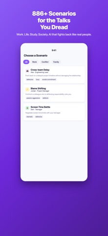 EQ Trainer — AI Talk Coach iPhone screenshot