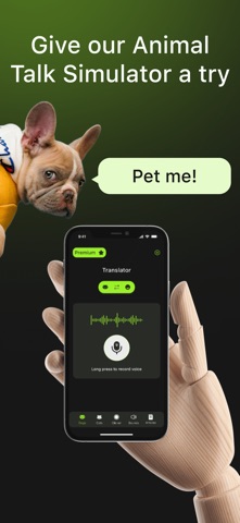 Talk to your Pet: Cat & Dog iPhone screenshot