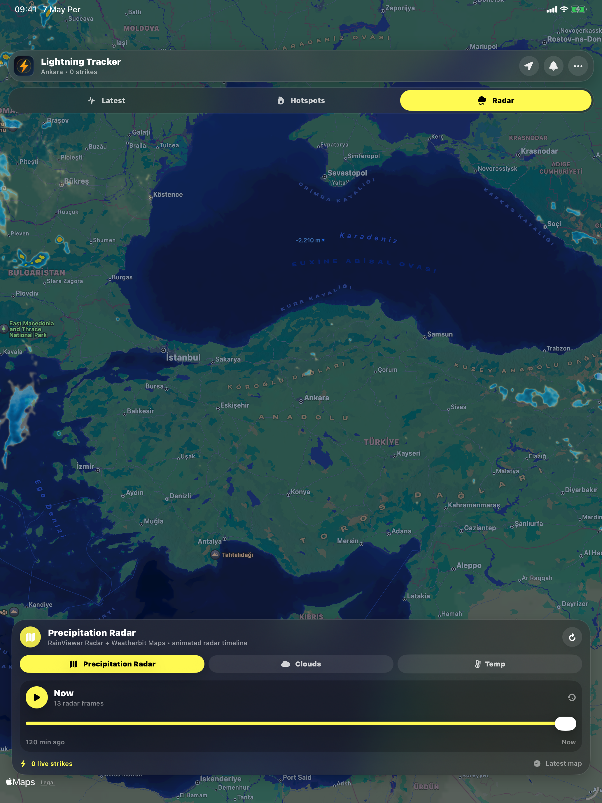 Lightning Tracker Strike Radar screenshot 5