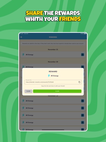 Islander Rewards iPad screenshot