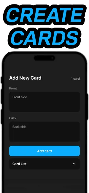 Spaced Repetition Flashcards screenshot 2