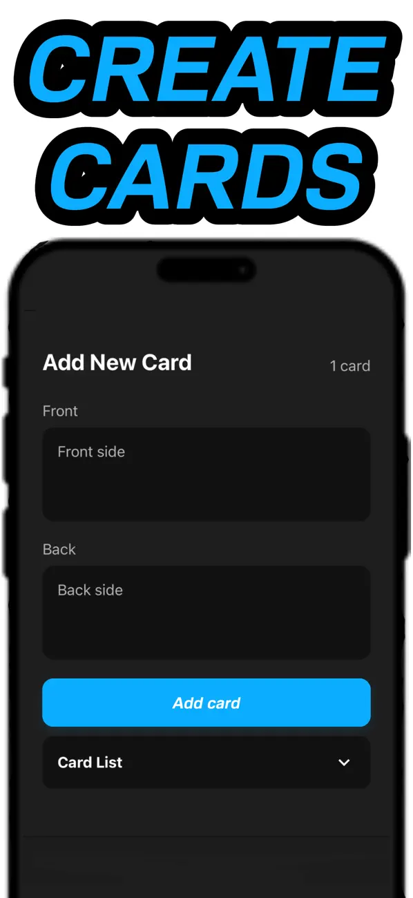 Screenshot #2 pour Spaced Repetition Flashcards