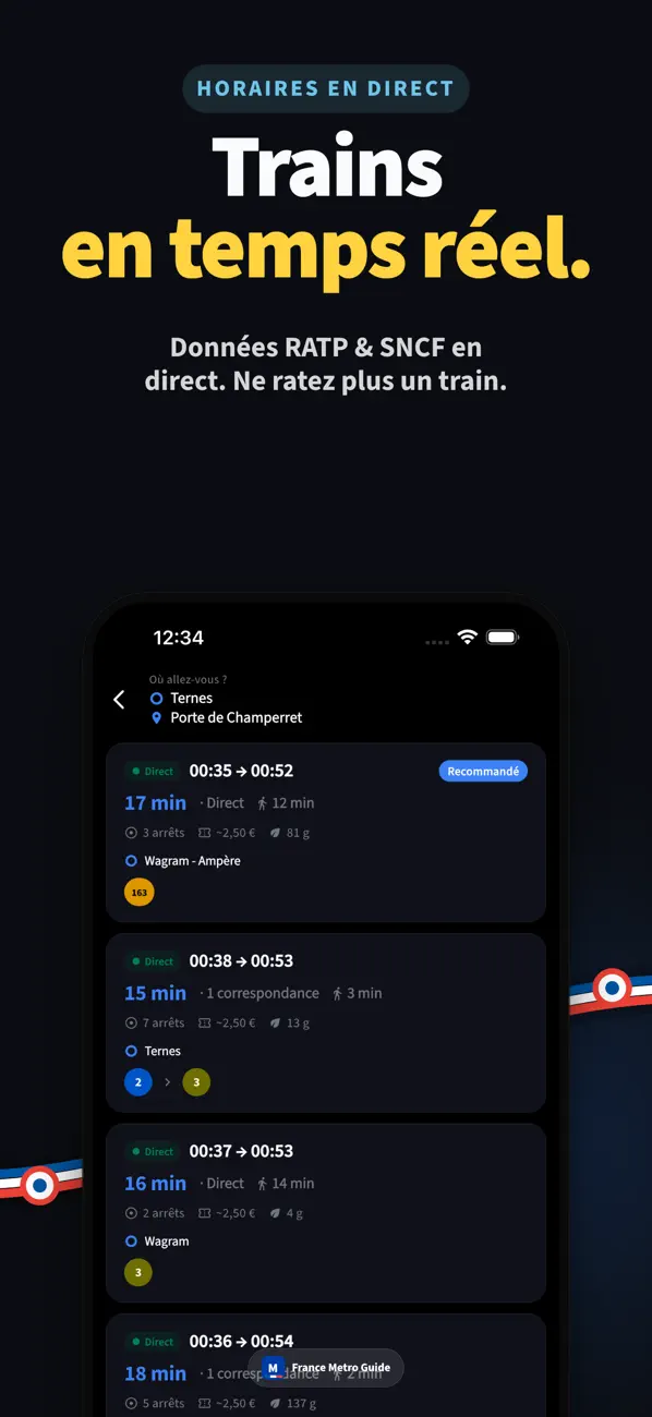 Screenshot #3 pour France Métro: Paris RER Bus