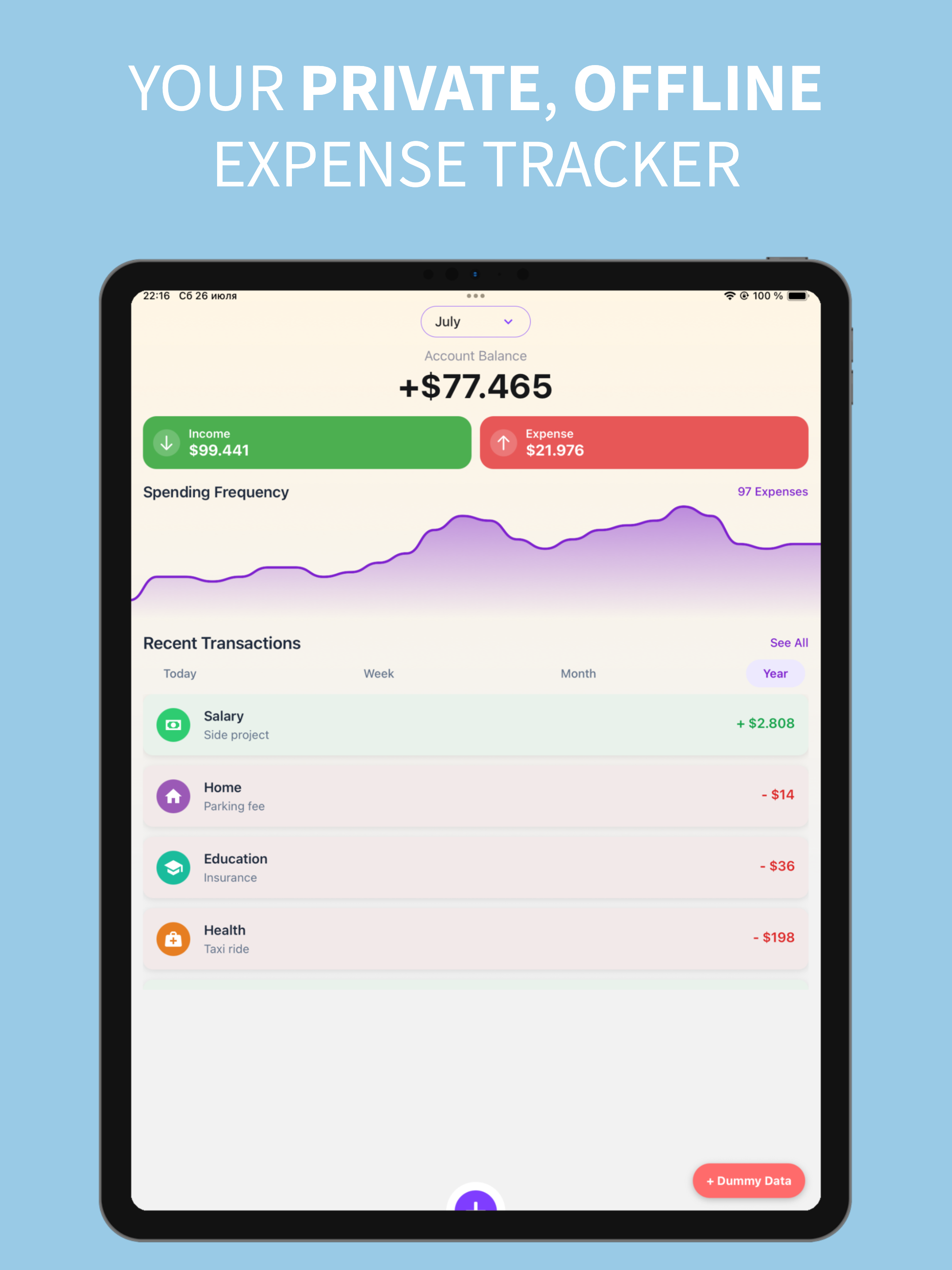 Spentra: Expense Tracker screenshot 5