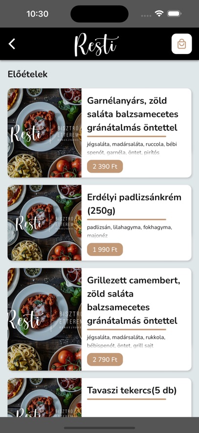 Resti Bisztró Étterem