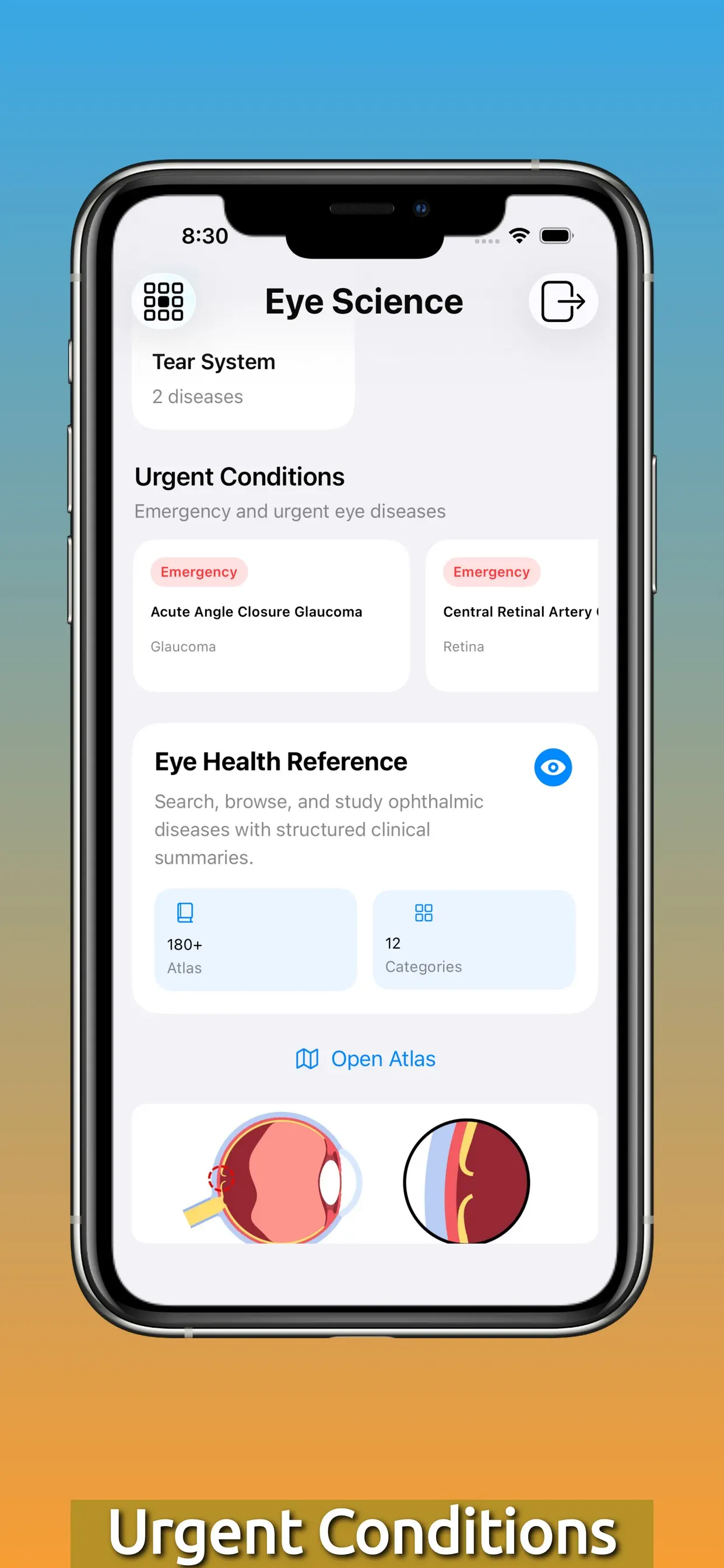 #6. Eye Science (iOS) By: ManalSoft