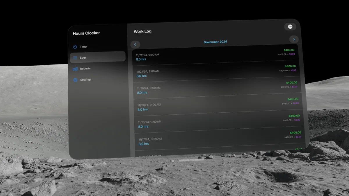 Hours Clocker screenshot 5