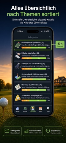 Platzreife Golf iPhone screenshot