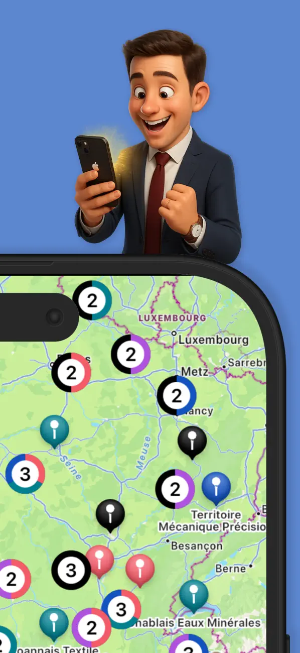 Screenshot #2 pour Gentmo CRM Commerciaux Terrain