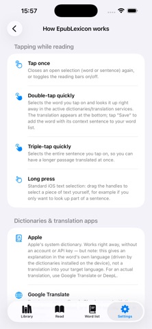 ePubLingo screenshot 8