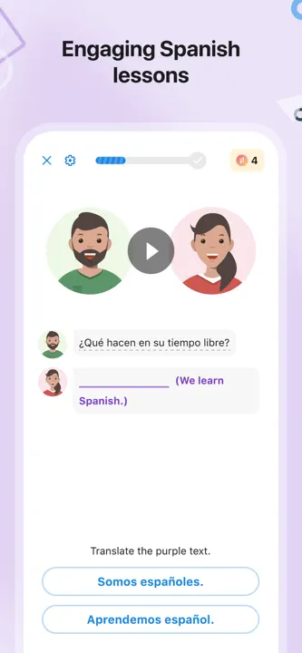 SpanishDictionary.com Learning : capture d’écran 3 sur 9