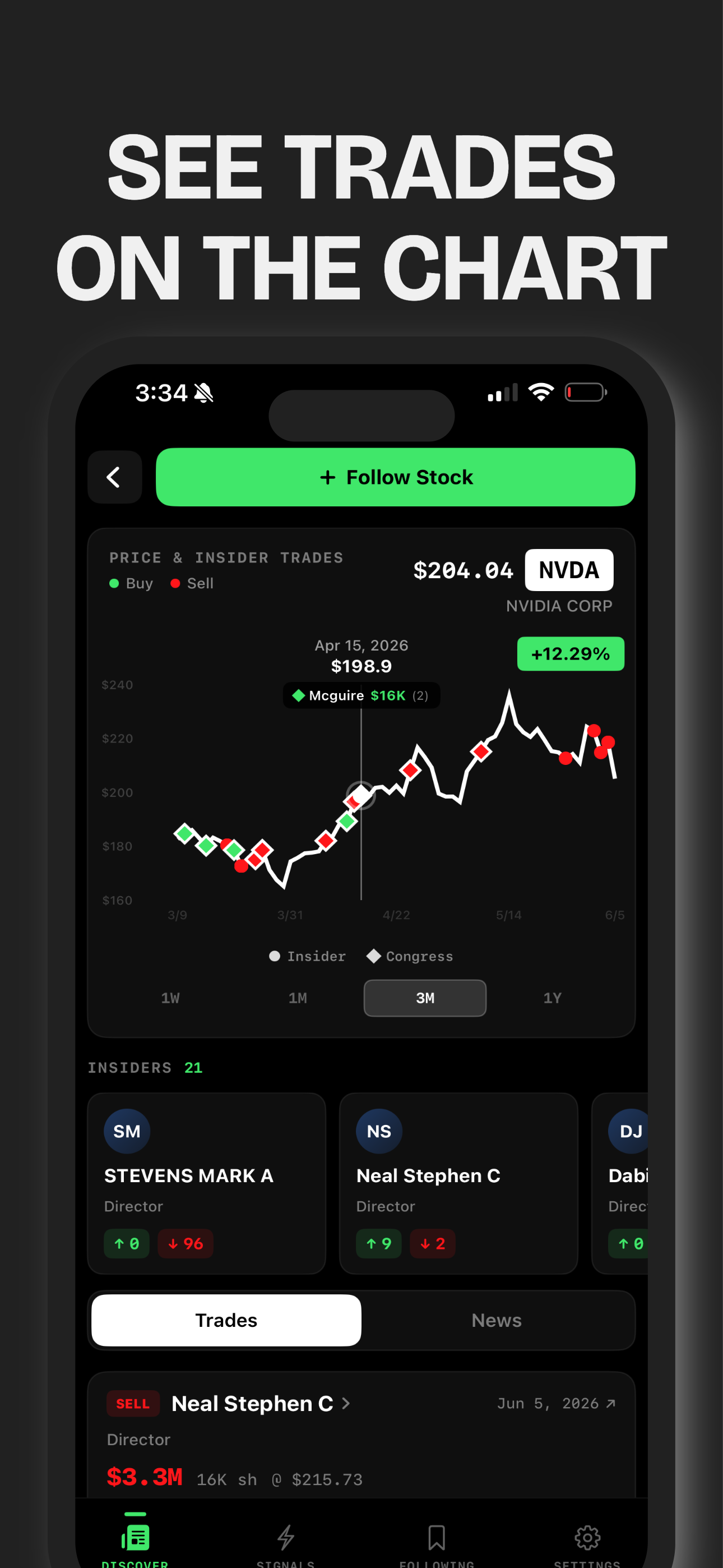 InsiderSignal - Trade Alerts screenshot 4