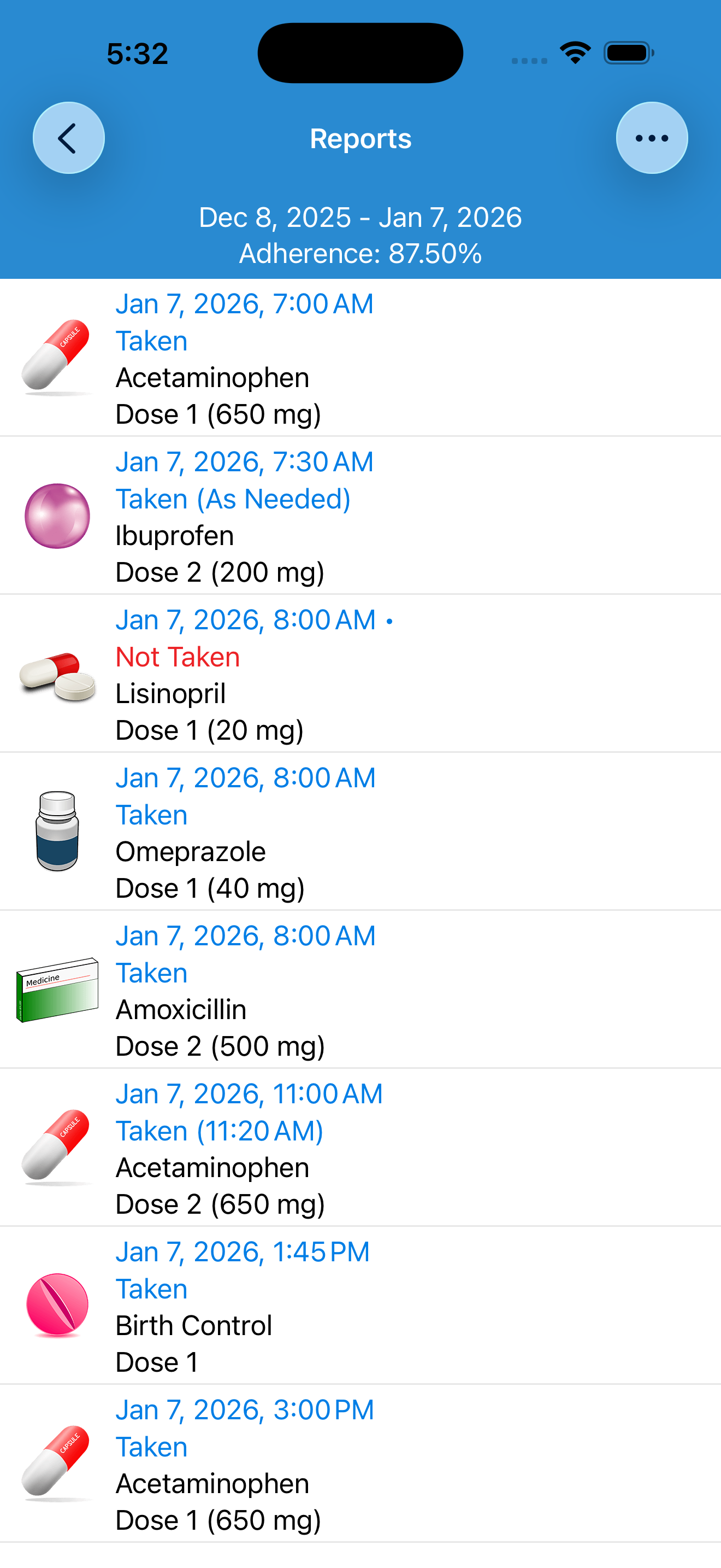Pill Reminder and Med Tracker screenshot 8