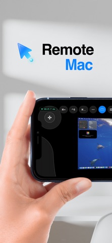 Remote Mac Desktop Control iPhone screenshot