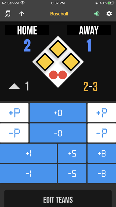 Screenshot #1 pour BT Baseball Controller