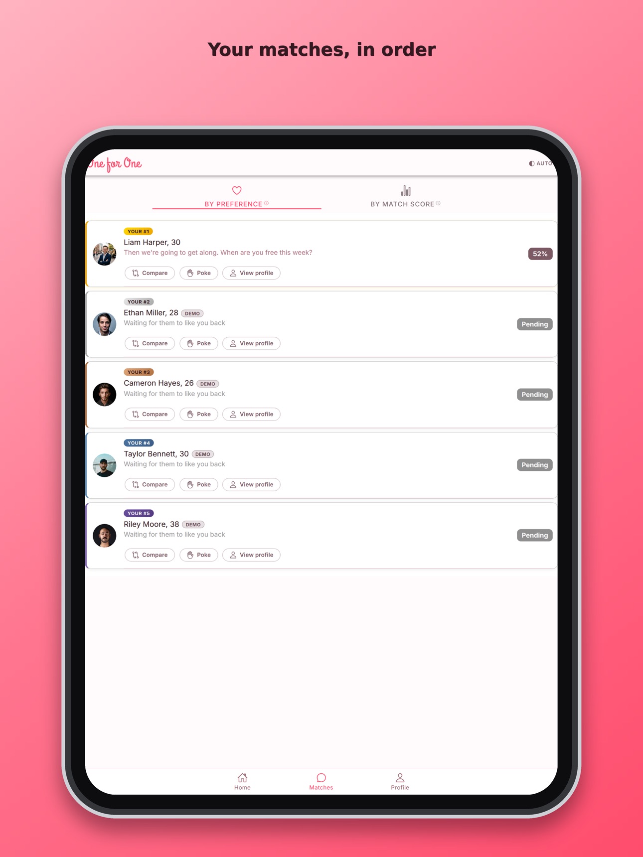 Screenshot 9 of One for One - Meet & Match