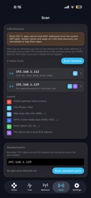 Pulse: System Network Monitor screenshot