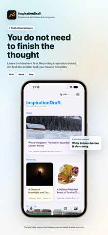 InspirationDraft Screenshot 1 of 5