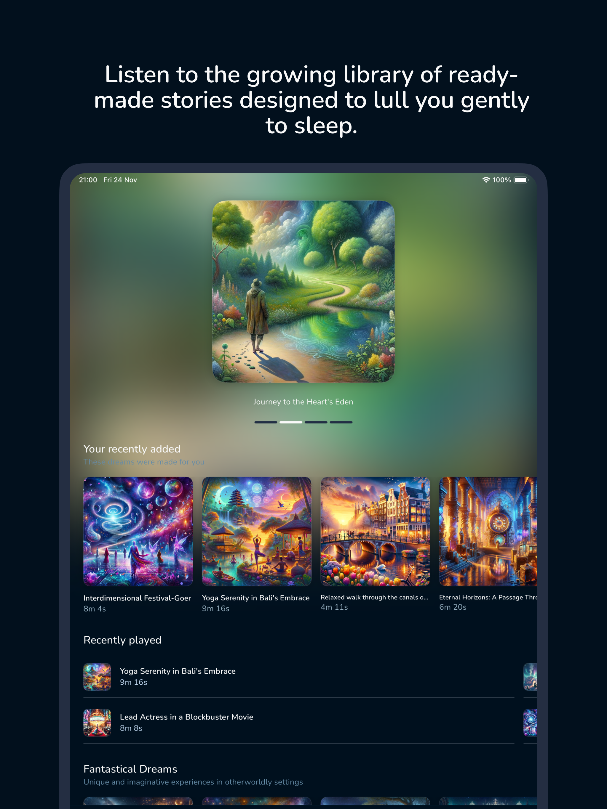 Calm Sleep Stories: SleepStory