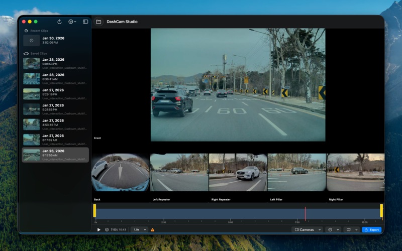 DashCam Studio screenshot