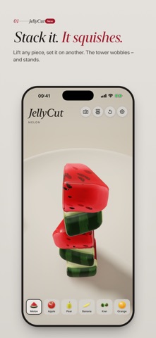 JellyCut: Wobbly Fruit screenshot 1