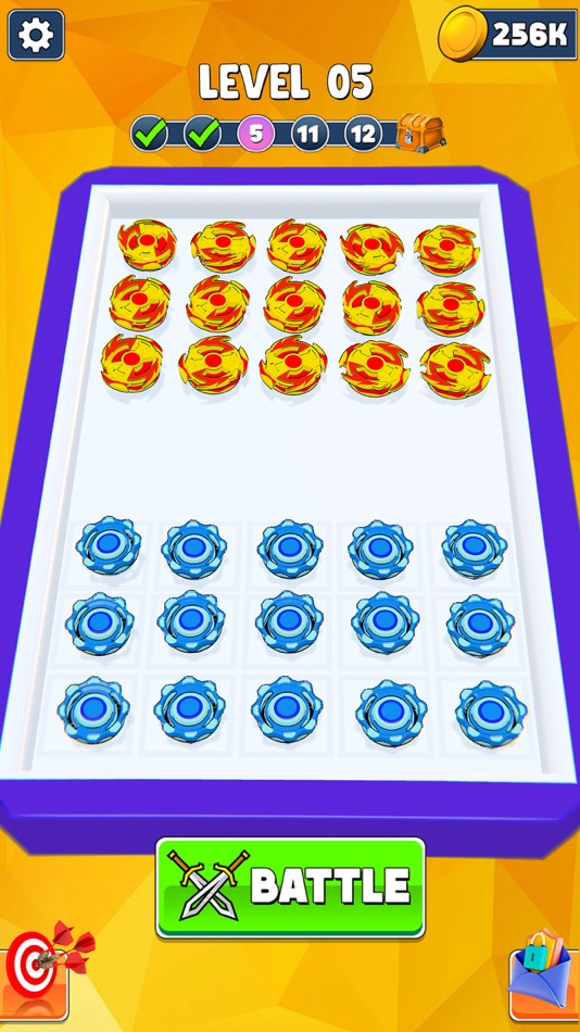 #4. Merge & Battle Spinner Game (iOS) 由: Aamir Attique
