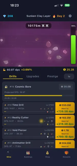 Drill Kingdom screenshot 1