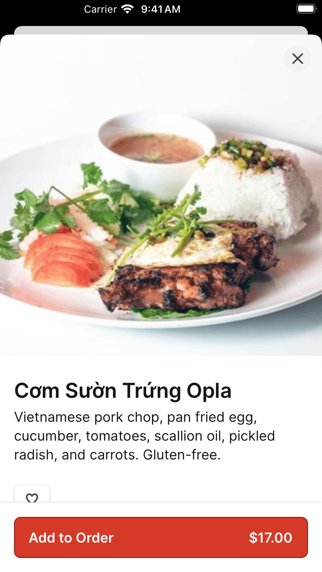 Pho 54 iPhone screenshot 4 - Food & Drink app