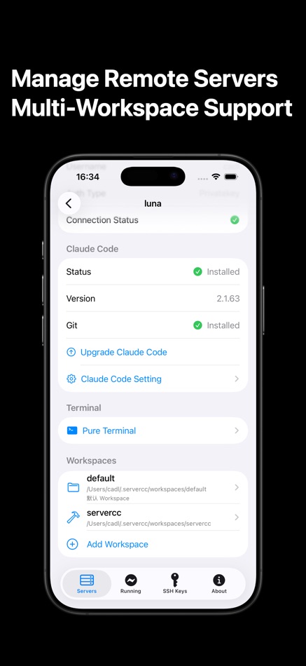 #10. ServerCC - Claude Code & Codex (iOS) Podle: 佳琳 刘