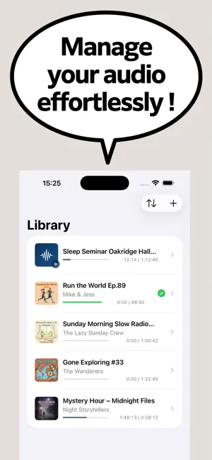 LongPlay: Audio Player screenshot 1