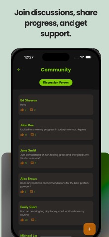 YaamFit: Gym, Home workouts screenshot